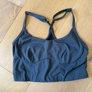Varley Grey/Blue Sports Bra Intimates & Sleepwear